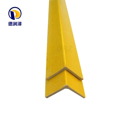 Angle de haute résistance de Pultruded L GRP FRP acheter des matériaux de construction de fournisseur de la Chine