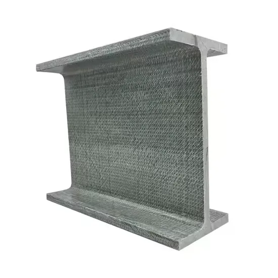 Profils structurels de moule Pultruded en fibre de verre poutres en plastique I pour la construction